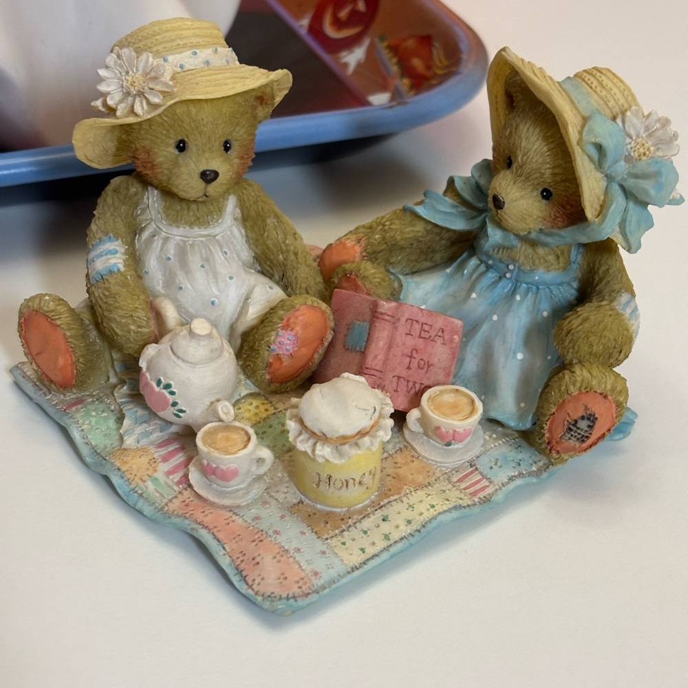 Cherished Teddies Freda and Tina Our Friendship Is A Perfect Blend vintage 1992